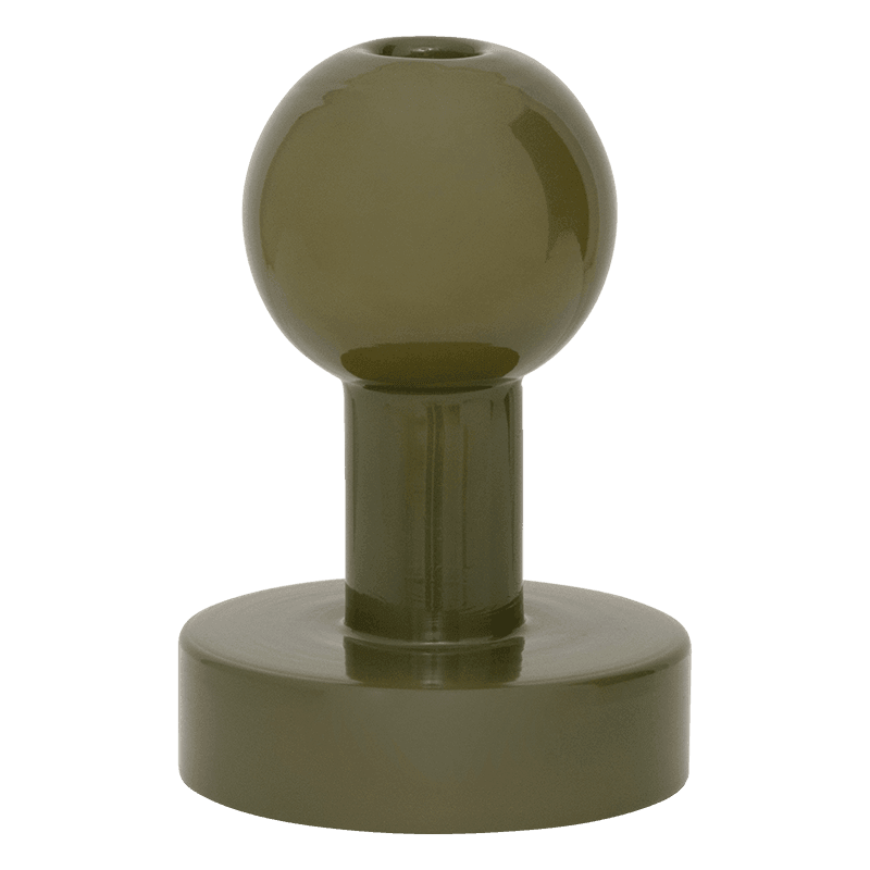 Candle holder Pallo A, Capulet olive