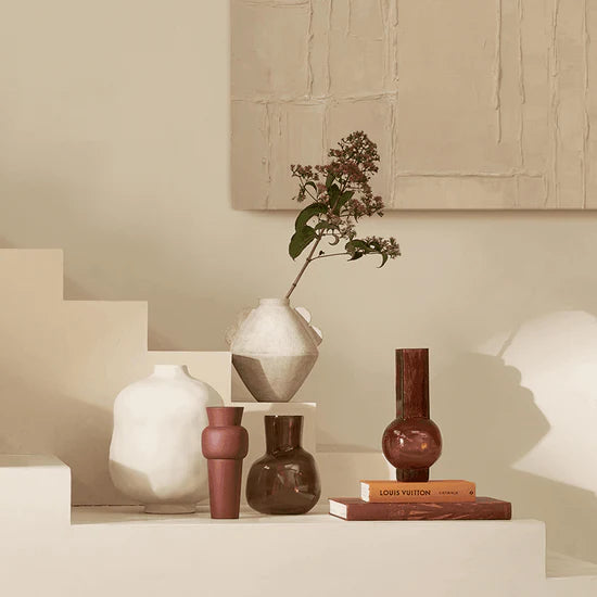 Vase Arya downtown brown