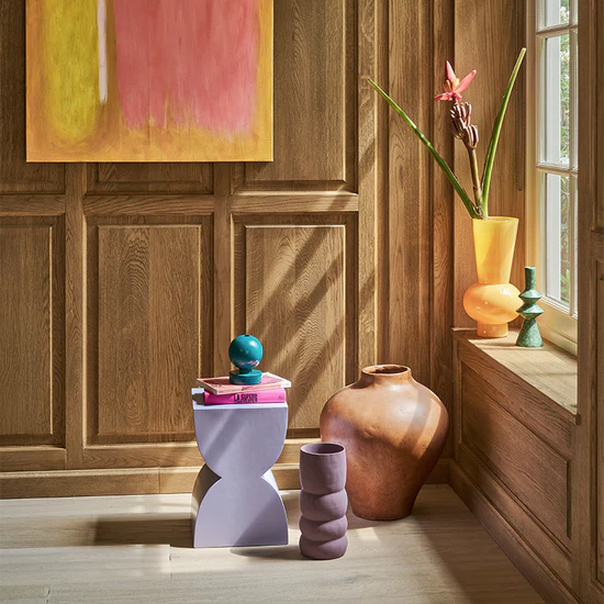 Vase Keiko golden orange Urban Nature Culture