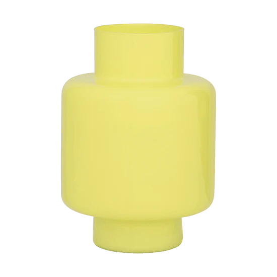 LINDA. x UNC vase Vidro B1 warm olive