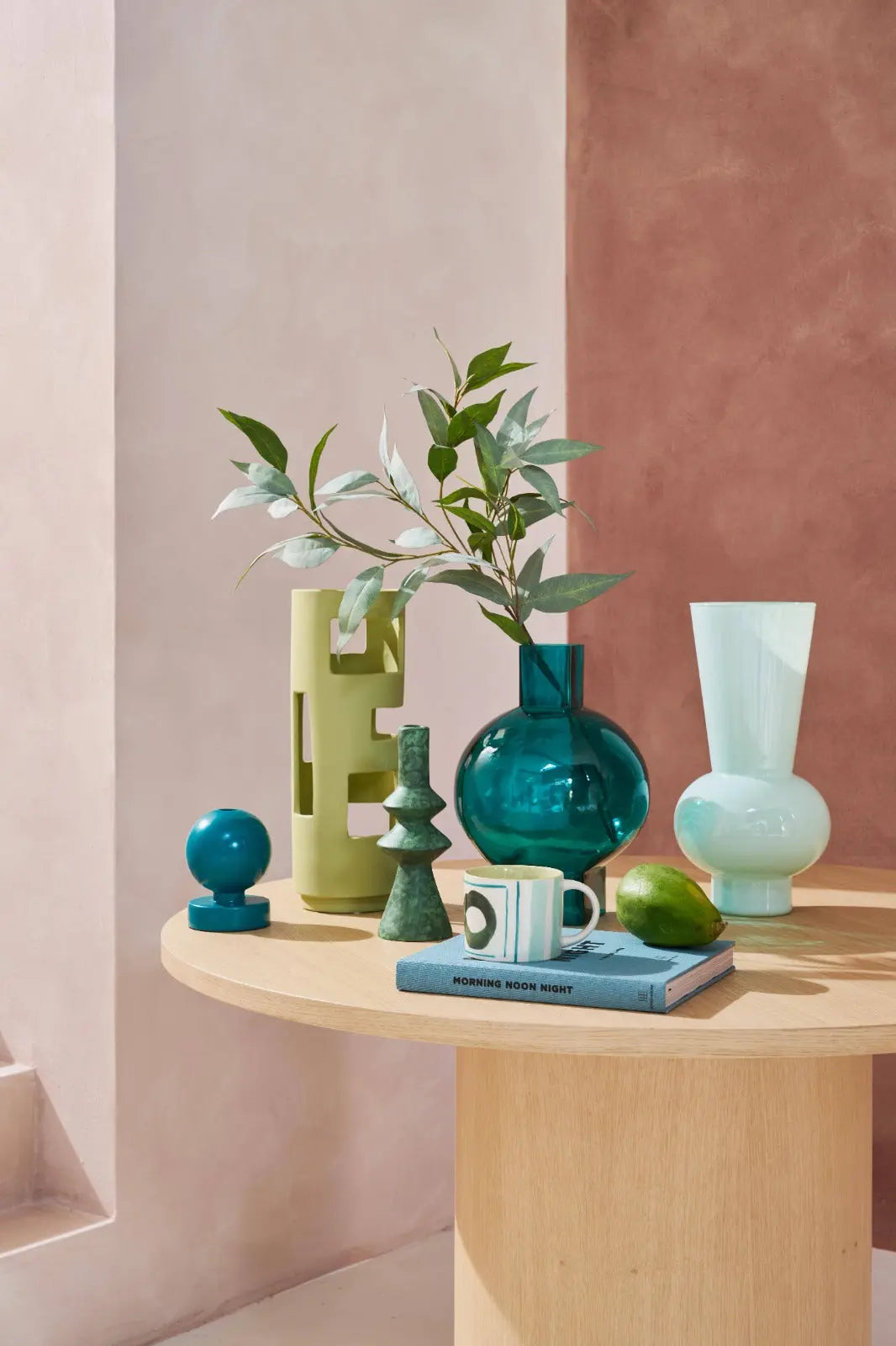 Vase Keiko mineral grey Urban Nature Culture