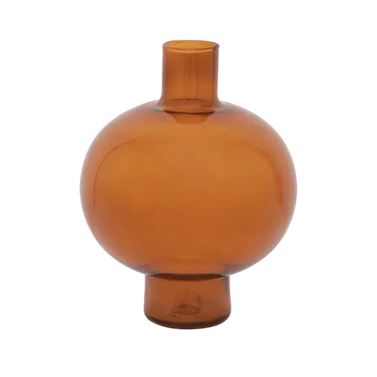 Vase Round golden oak Urban Nature Culture