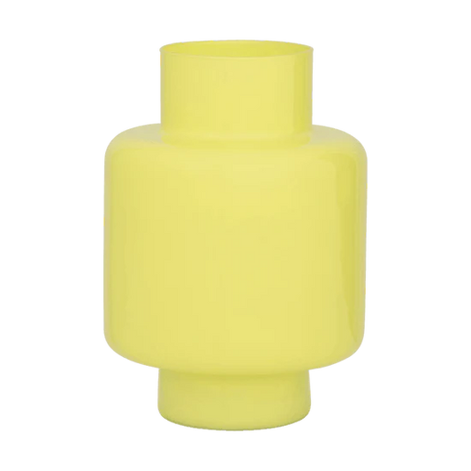 LINDA. x UNC vase Vidro B1 warm olive